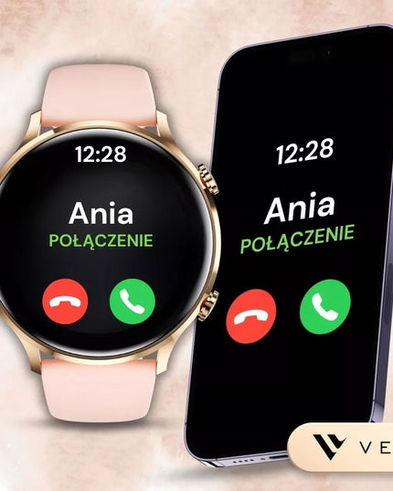SMARTWATCH MOTERIŠKAS LAIKRODIS, ATSPARUS VANDENIUI, LIETUVIŠKAS MENIU, SKAMBUČIAI, SMART WATCH + 4 DIRŽELIAI