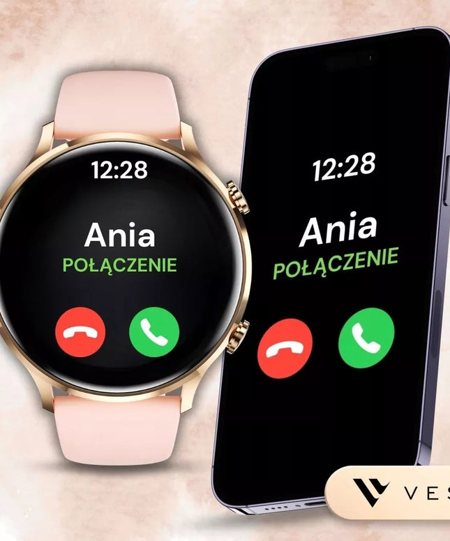 SMARTWATCH MOTERIŠKAS LAIKRODIS, ATSPARUS VANDENIUI, LIETUVIŠKAS MENIU, SKAMBUČIAI, SMART WATCH + 4 DIRŽELIAI