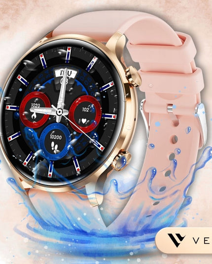 SMARTWATCH MOTERIŠKAS LAIKRODIS, ATSPARUS VANDENIUI, LIETUVIŠKAS MENIU, SKAMBUČIAI, SMART WATCH + 4 DIRŽELIAI