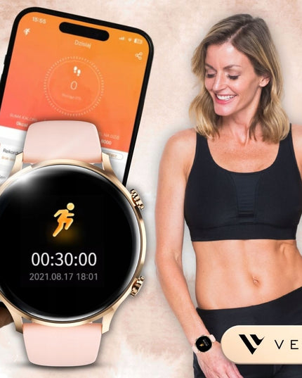 SMARTWATCH MOTERIŠKAS LAIKRODIS, ATSPARUS VANDENIUI, LIETUVIŠKAS MENIU, SKAMBUČIAI, SMART WATCH + 4 DIRŽELIAI