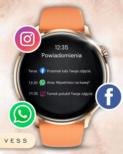 SMARTWATCH MOTERIŠKAS LAIKRODIS, ATSPARUS VANDENIUI, LIETUVIŠKAS MENIU, SKAMBUČIAI, SMART WATCH + 4 DIRŽELIAI