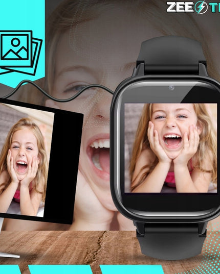 SMARTWATCH VAIKAMS, LAIKRODIS SU SKAMBĖJIMO FUNKCIJA, MENIU (PL), FOTOKAMERA, TELEFONAS + SIM KORTELĖ