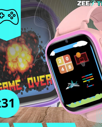 SMARTWATCH VAIKAMS, LAIKRODIS SU SKAMBĖJIMO FUNKCIJA, MENIU (PL), FOTOKAMERA, TELEFONAS + SIM KORTELĖ