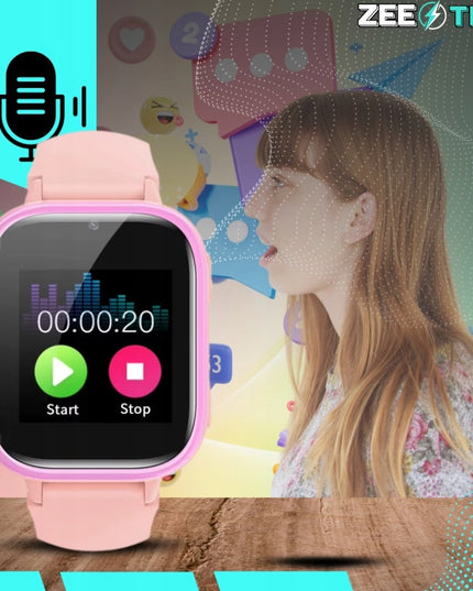 SMARTWATCH VAIKAMS, LAIKRODIS SU SKAMBĖJIMO FUNKCIJA, MENIU (PL), FOTOKAMERA, TELEFONAS + SIM KORTELĖ