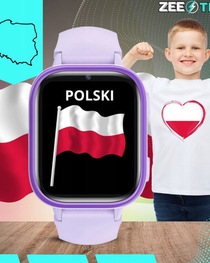 SMARTWATCH VAIKAMS, LAIKRODIS SU SKAMBĖJIMO FUNKCIJA, MENIU (PL), FOTOKAMERA, TELEFONAS + SIM KORTELĖ