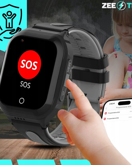 Išmanusis laikrodis vaikams laikrodis GPS WhatsApp skambučiai WiFi 4G kamera + SIM