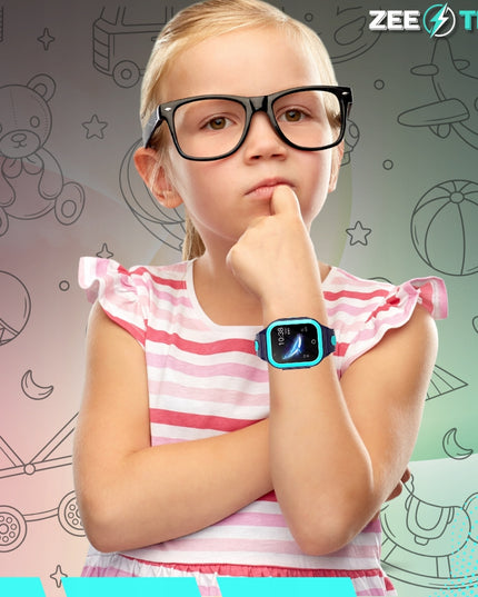 Išmanusis laikrodis vaikams laikrodis GPS WhatsApp skambučiai WiFi 4G kamera + SIM