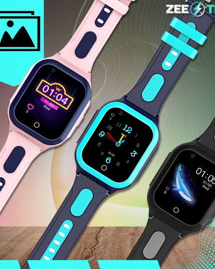 Išmanusis laikrodis vaikams laikrodis GPS WhatsApp skambučiai WiFi 4G kamera + SIM