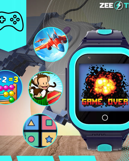 Išmanusis laikrodis vaikams laikrodis GPS WhatsApp skambučiai WiFi 4G kamera + SIM