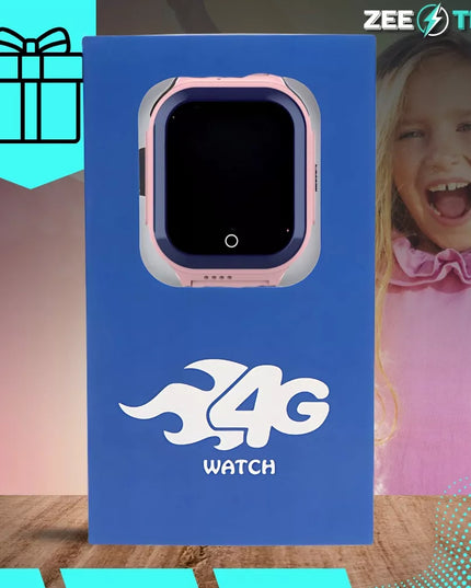 Išmanusis laikrodis vaikams ZeeTech su GPS, WhatsApp, skambučiais, WiFi, 4G ir kamera + SIM