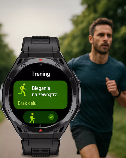 Vyriškas išmanusis laikrodis BLOW X14 PRO GPS AMOLED, atsparus vandeniui, sportinis