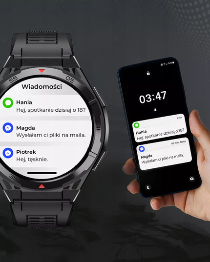 Vyriškas išmanusis laikrodis BLOW X14 PRO GPS AMOLED, atsparus vandeniui, sportinis