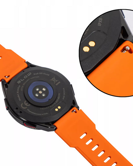 Vyriškas išmanusis laikrodis BLOW X14 PRO GPS AMOLED, atsparus vandeniui, sportinis