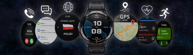 Vyriškas išmanusis laikrodis BLOW X14 PRO GPS AMOLED, atsparus vandeniui, sportinis