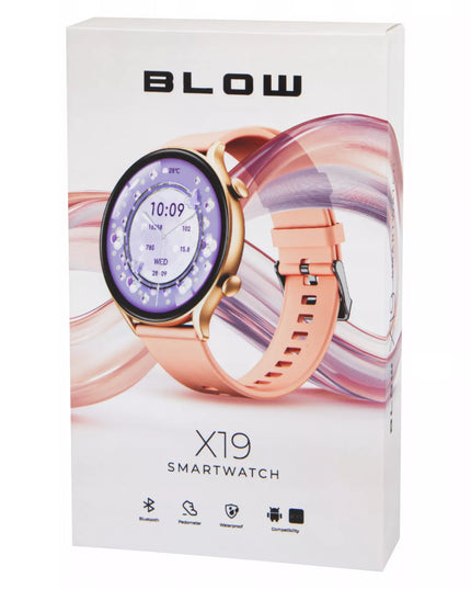 Išmanusis laikrodis moterims Blow X19, lietuviškas meniu, sporto stebėjimas, skambučiai, pranešimai