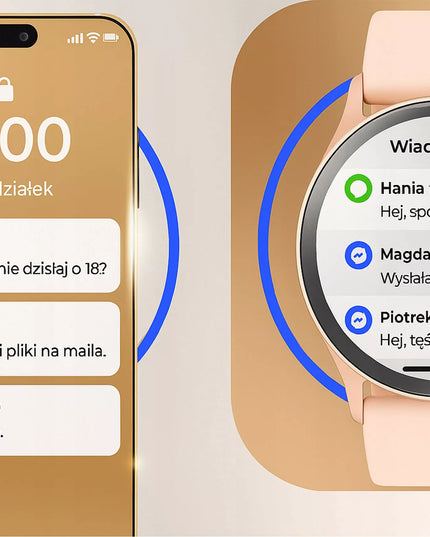 Išmanusis laikrodis moterims Blow X19, lietuviškas meniu, sporto stebėjimas, skambučiai, pranešimai