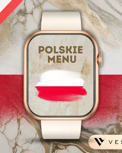 Išmanusis laikrodis Vess K7PRO moteriškas, aukso spalvos, vandeniui atsparus, skambučiai, žinutės, lietuviškas meniu + 4 dirželiai