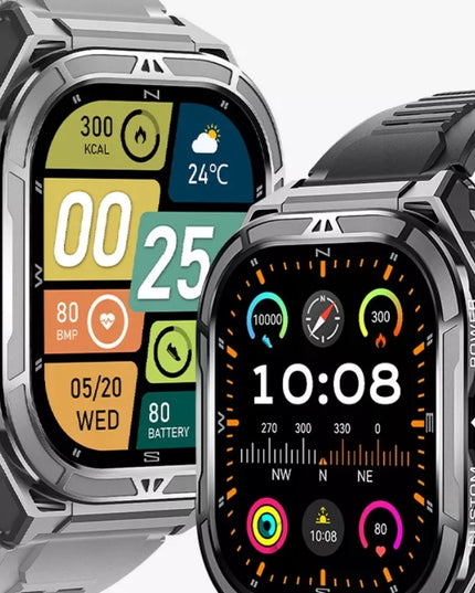 Išmanusis laikrodis Cubot GT3 AMOLED GPS skambučiai tvirtas karinis