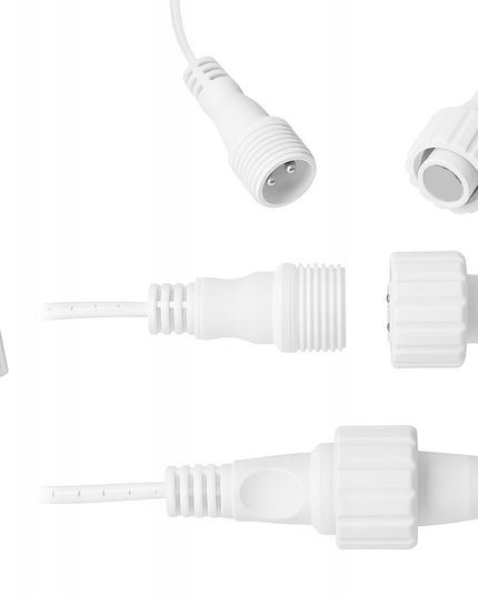 VARVEKLIAI 500 LED IP44 LAUKO GIRLIANDA PASTOVUS ŠVIETIMAS + BLIZGESYS PREMIUM