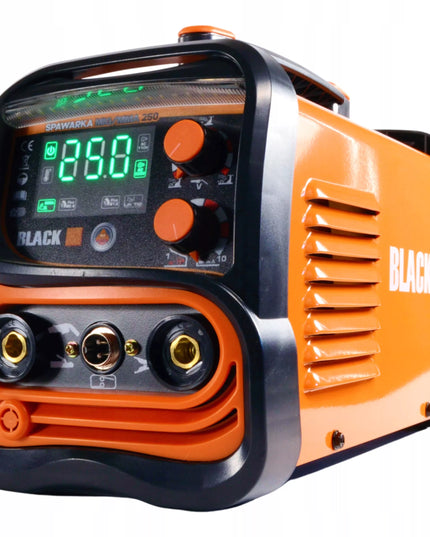 Inverterinis suvirinimo aparatas MIG/MAG/MMA be dujų (Flux), 250A, EURO jungtis, LCD, IGBT