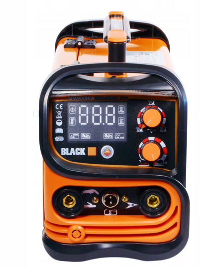 Inverterinis suvirinimo aparatas MIG/MAG/MMA be dujų (Flux), 250A, EURO jungtis, LCD, IGBT