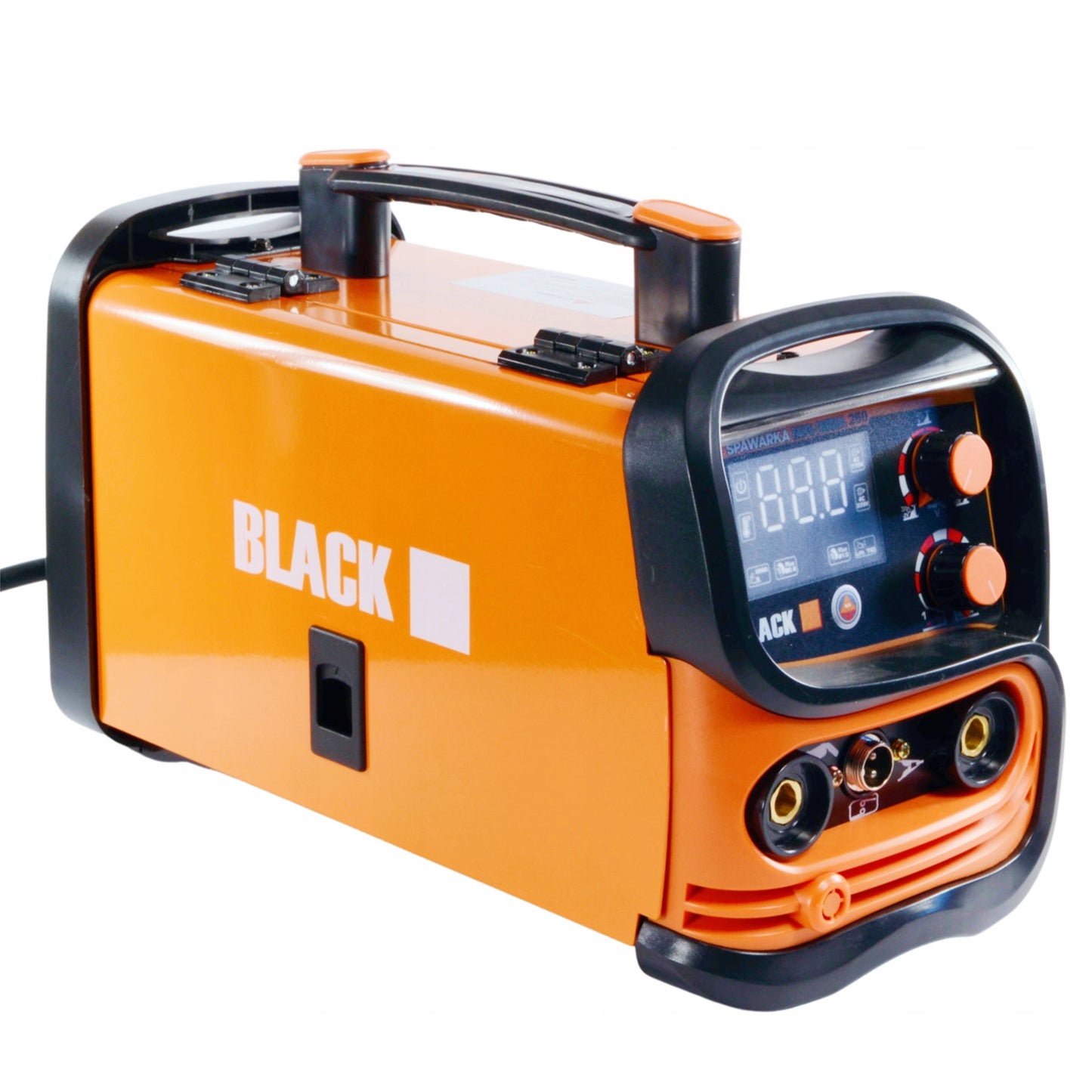 Inverterinis suvirinimo aparatas MIG/MAG/MMA be dujų (Flux), 250A, EURO jungtis, LCD, IGBT