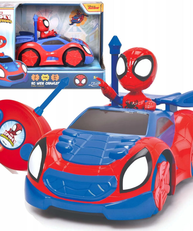„Spidey“ ir draugų nuotoliniu būdu valdomas automobilis „Crawler RC“, „Spider-Man“, 1:24