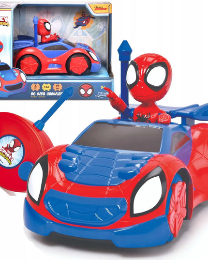„Spidey“ ir draugų nuotoliniu būdu valdomas automobilis „Crawler RC“, „Spider-Man“, 1:24