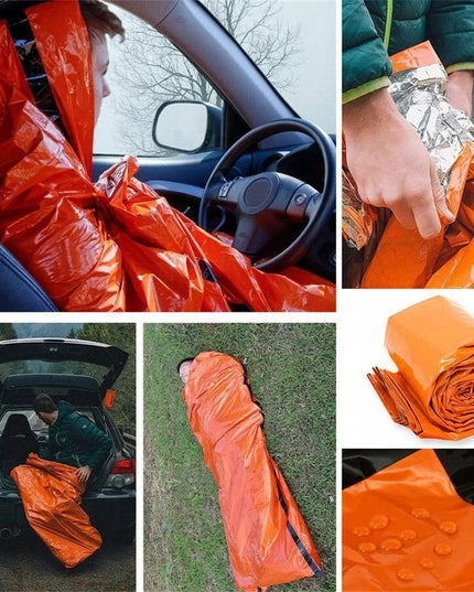 TERMOIZOLIACINIS MIEGMAIŠIS GELBĖJIMUI XL AVARINIS NEPR IdaniKS VANDENIUI IŠGYVENIMO ANTKLODĖ