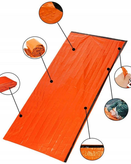 TERMOIZOLIACINIS MIEGMAIŠIS GELBĖJIMUI XL AVARINIS NEPR IdaniKS VANDENIUI IŠGYVENIMO ANTKLODĖ