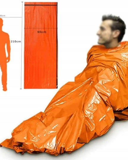 TERMOIZOLIACINIS MIEGMAIŠIS GELBĖJIMUI XL AVARINIS NEPR IdaniKS VANDENIUI IŠGYVENIMO ANTKLODĖ