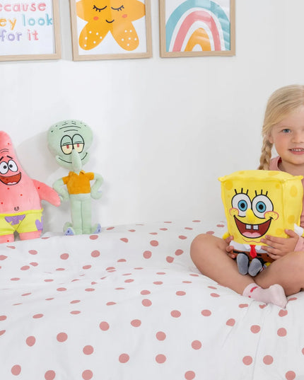 „SpongeBob“ Kempiniukas Plačiakelnis – pliušinis žaislas, 30 cm