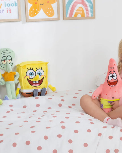 „SpongeBob“ Kempiniukas Plačiakelnis – pliušinis žaislas, 30 cm