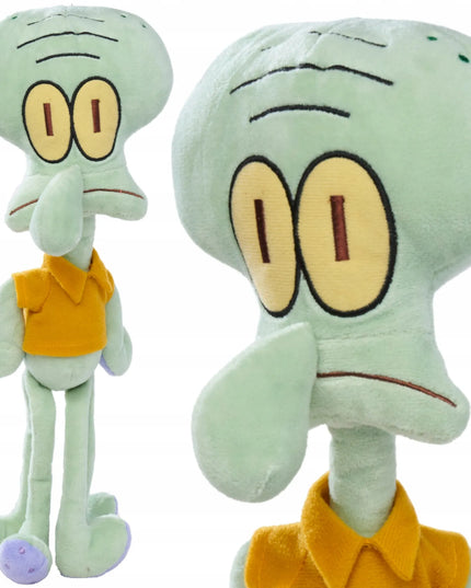 „SpongeBob“ pliušinis žaislas Skalmaras Squidward, 35 cm