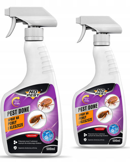Purškalas nuo blusų su Cypermetrinu NO PEST PEST DONE