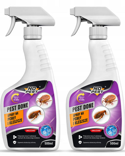 Purškalas nuo blusų su Cypermetrinu NO PEST PEST DONE