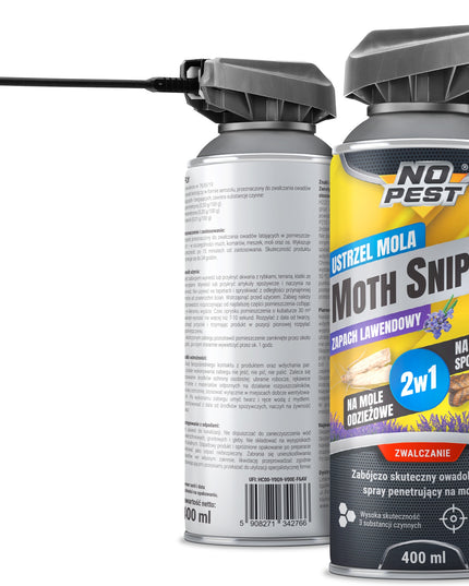 PREPARATAS AEROZOLIS NUO KANDŽIŲ, MUSĖMS NO PEST MOTH SNIPER 400ML (3 VIENETAI)