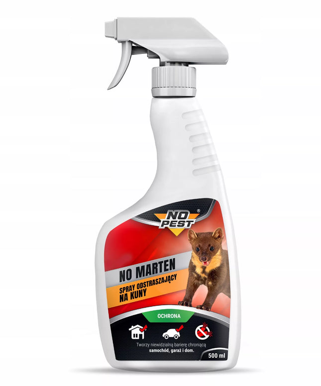 Purškalas, skystis, priemonė nuo kūnų, atbaidantis kunes NO MARTEN NO PEST 500ML