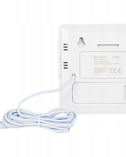 Belaidė meteorologinė stotelė su termometru, higrometru, laikrodžiu ir zondų