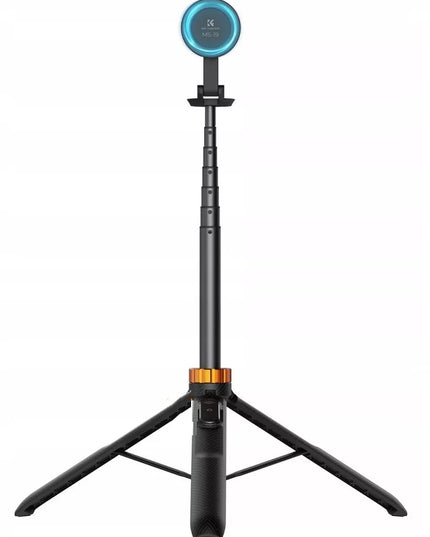 Fotografinis monopodas K&F Concept, 162 cm, fotoaparato laikiklis + nuotolinio valdymo pultelis