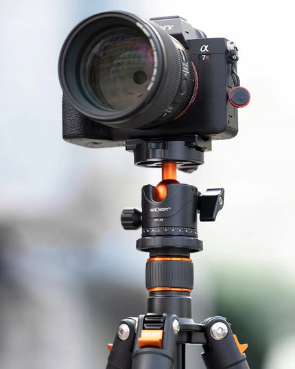 Trikojis fotoaparatui su 3D rutuline galvute makrofotografijai K&F Concept SA234