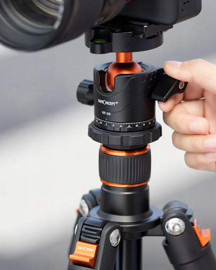Trikojis fotoaparatui su 3D rutuline galvute makrofotografijai K&F Concept SA234