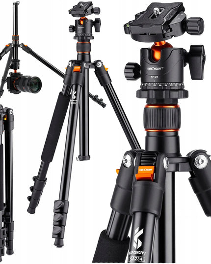 Trikojis fotoaparatui su 3D rutuline galvute makrofotografijai K&F Concept SA234