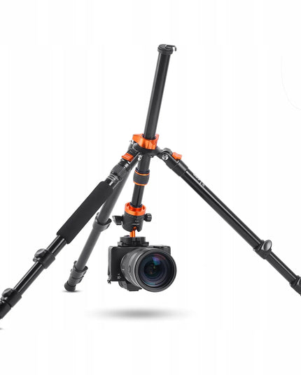 K&F Concept fotoaparato trikojis ir monopodas, 175 cm, galvutė, iki 10 kg