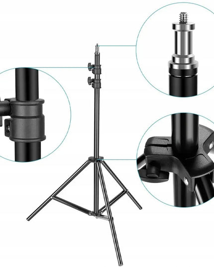 REGULIUOJAMAS TRIKOJIS STOVAS LEMPAI, TELEFONUI IR FOTOAPARATUI