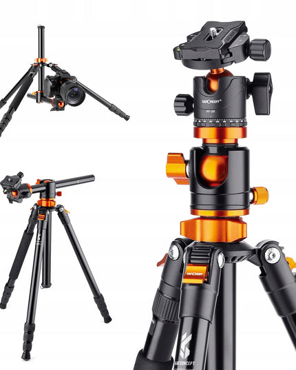 K&F Concept SA254T2 trikojis 185 cm T254A4, monopodas, horizontali kolona T KF09.090