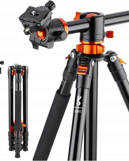 K&F Concept SA254T2 trikojis 185 cm T254A4, monopodas, horizontali kolona T KF09.090