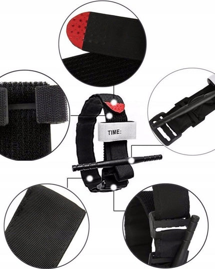 Taktinis Turniketas CAT TACTIC Tipo Karinis Suspaudimo Diržas Velcro Nailonas 1 Pagalba