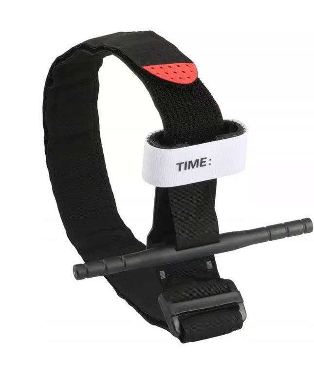 Taktinis Turniketas CAT TACTIC Tipo Karinis Suspaudimo Diržas Velcro Nailonas 1 Pagalba