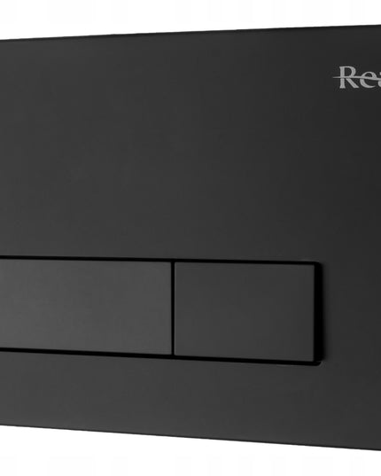 Potinkinis WC karkasas su juodu mygtuku H, 6-in-1 potinkinis WC komplektas REA